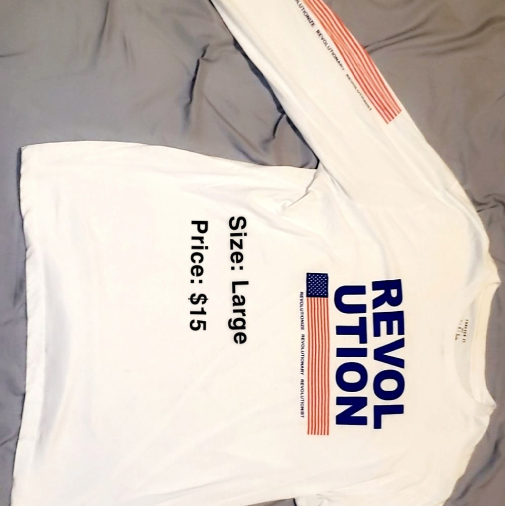 Forever 21 Long Sleeve 'Revolution' Tee